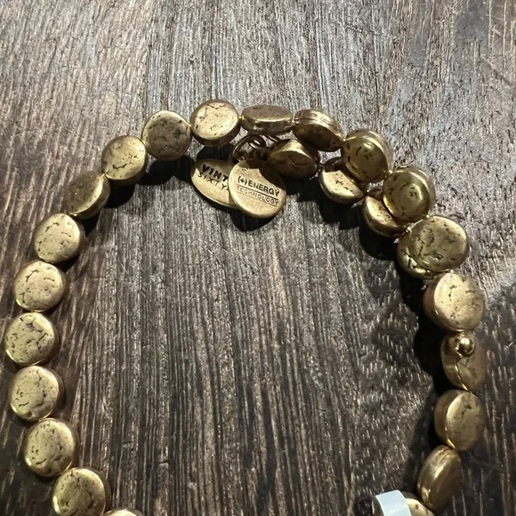 Alex & Ani Coin Wrap Bracelet B55 - Picture 2 of 2